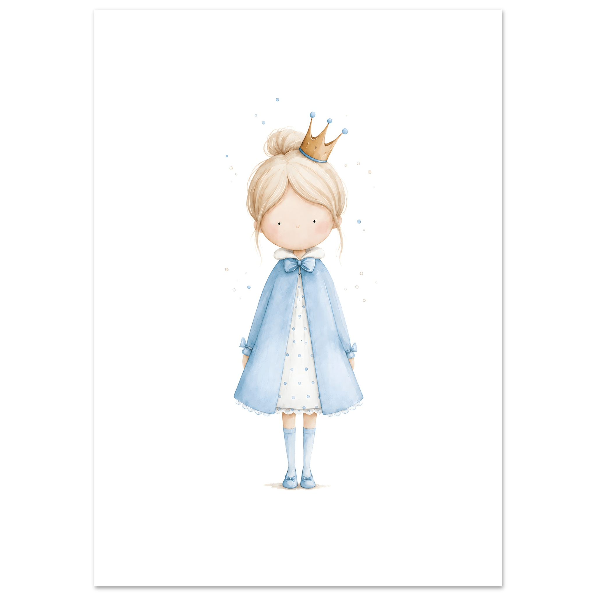 Prinsessa med personlig text poster