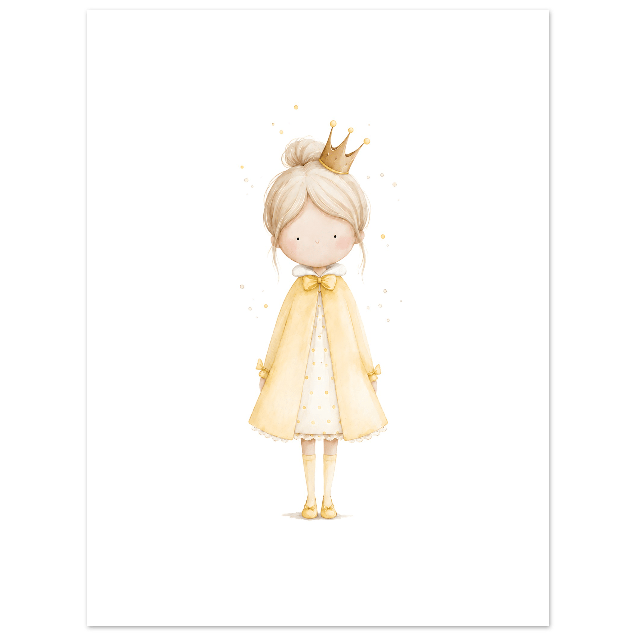 Prinsessa med personlig text poster