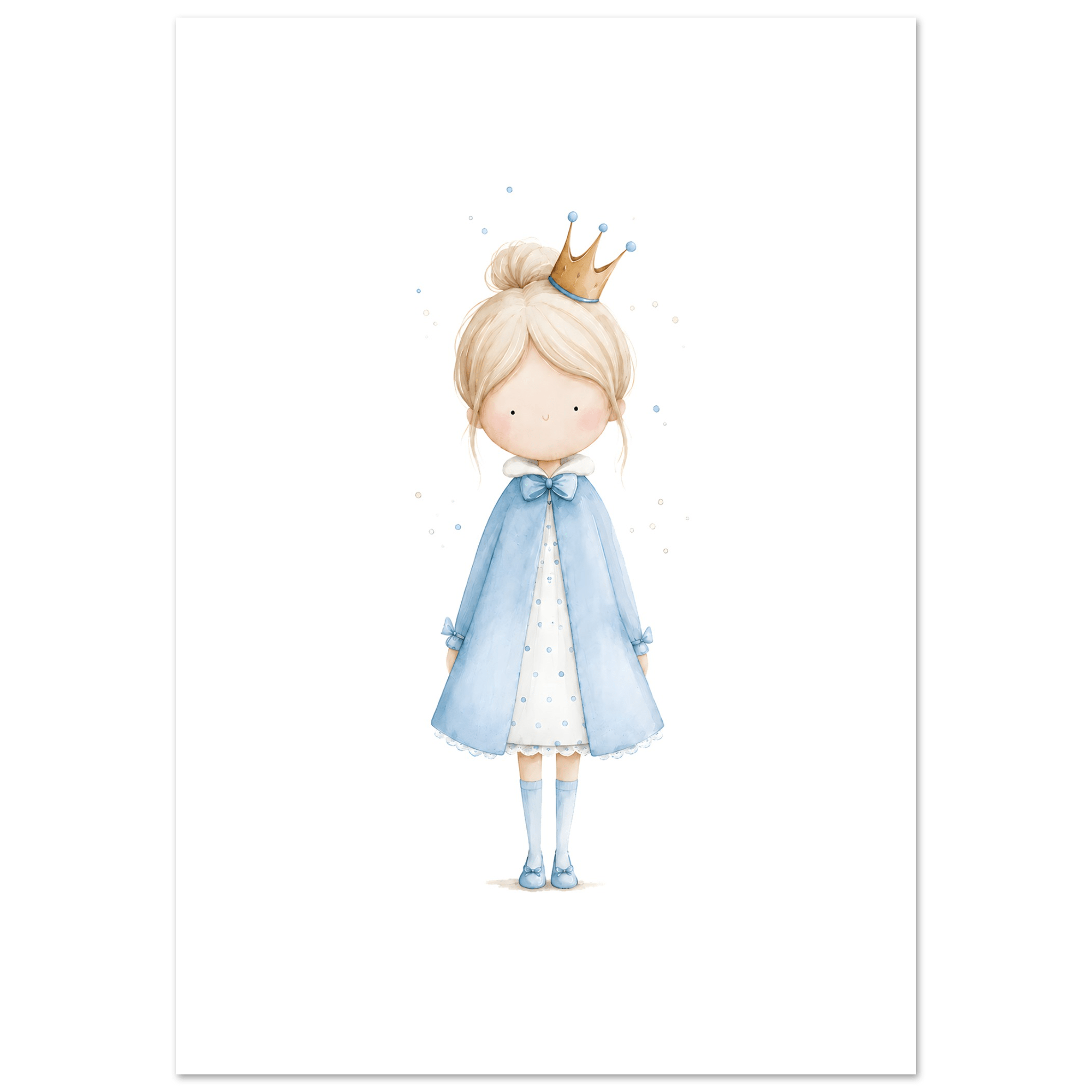 Prinsessa med personlig text poster