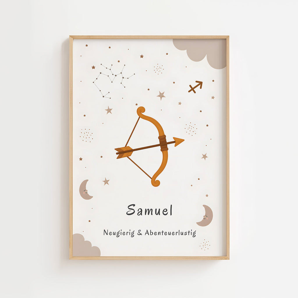 Sternzeichen Schütze mit Namen