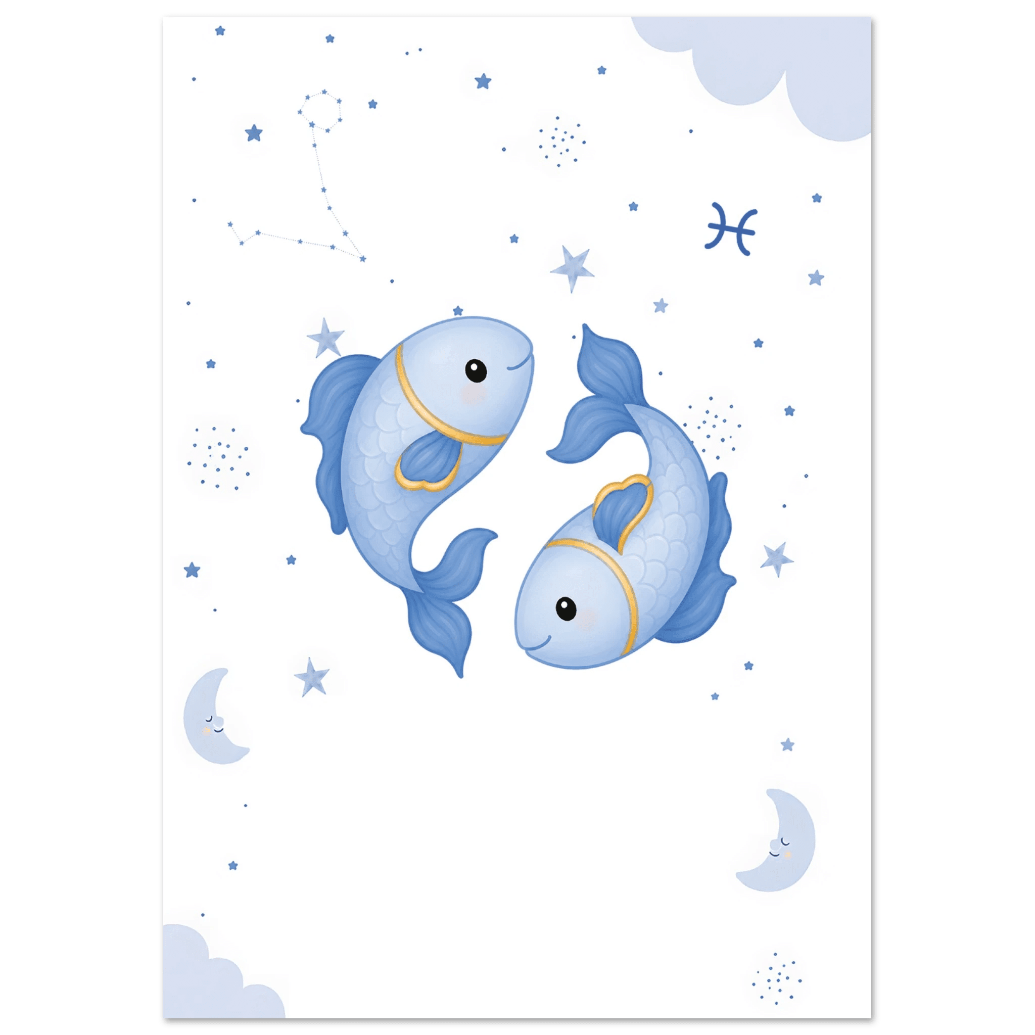 Sternzeichen Fische mit Namen poster