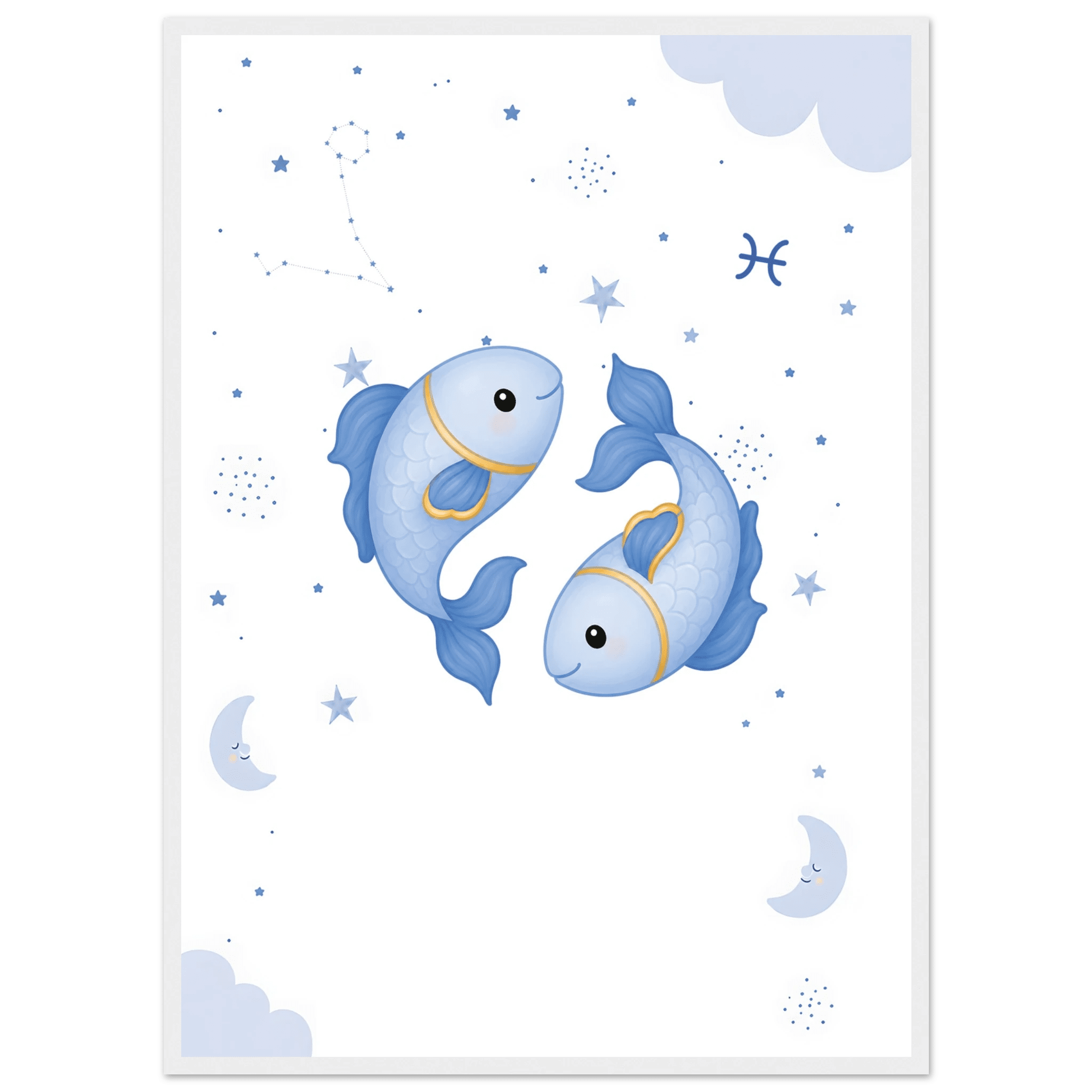 Sternzeichen Fische mit Namen poster