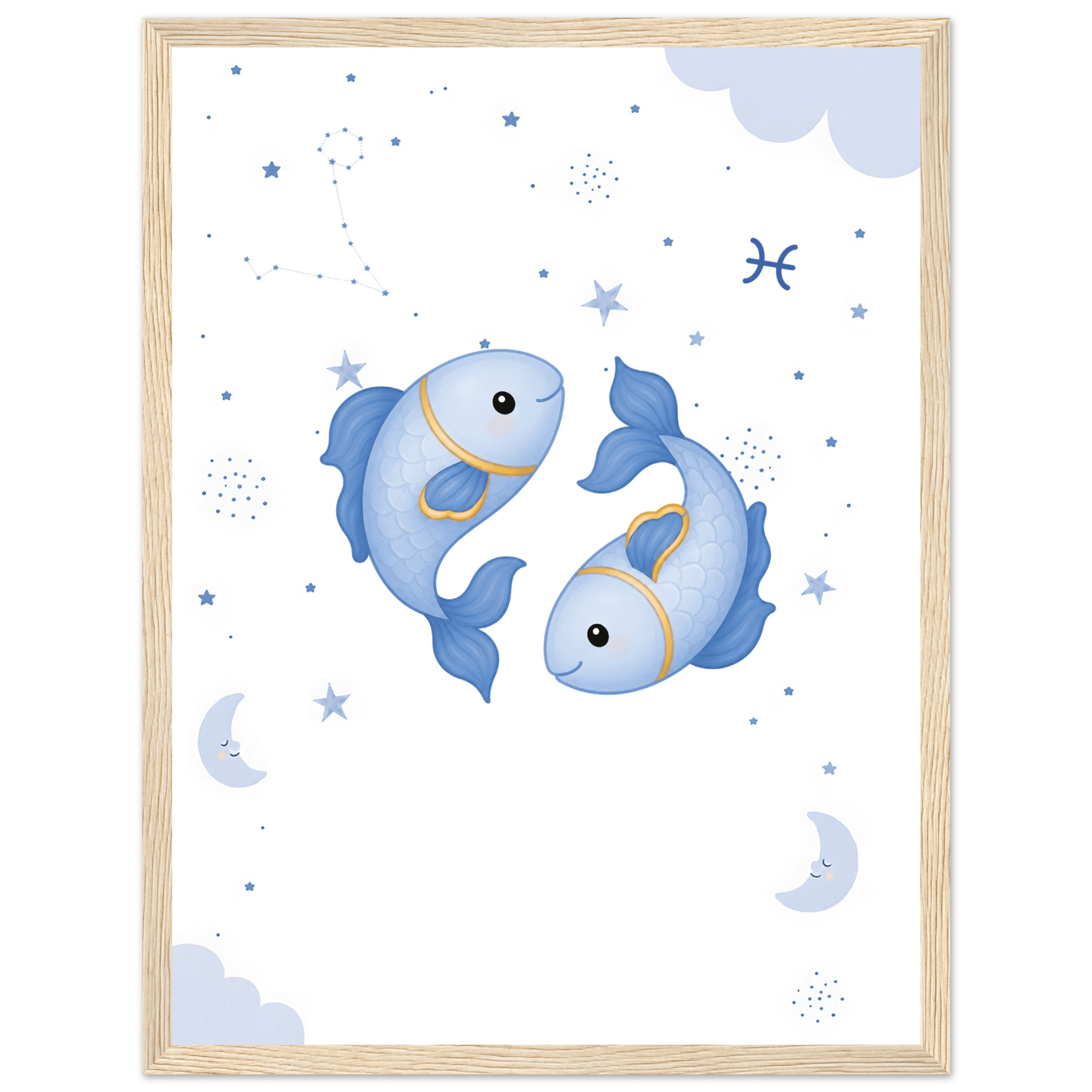 Sternzeichen Fische mit Namen poster