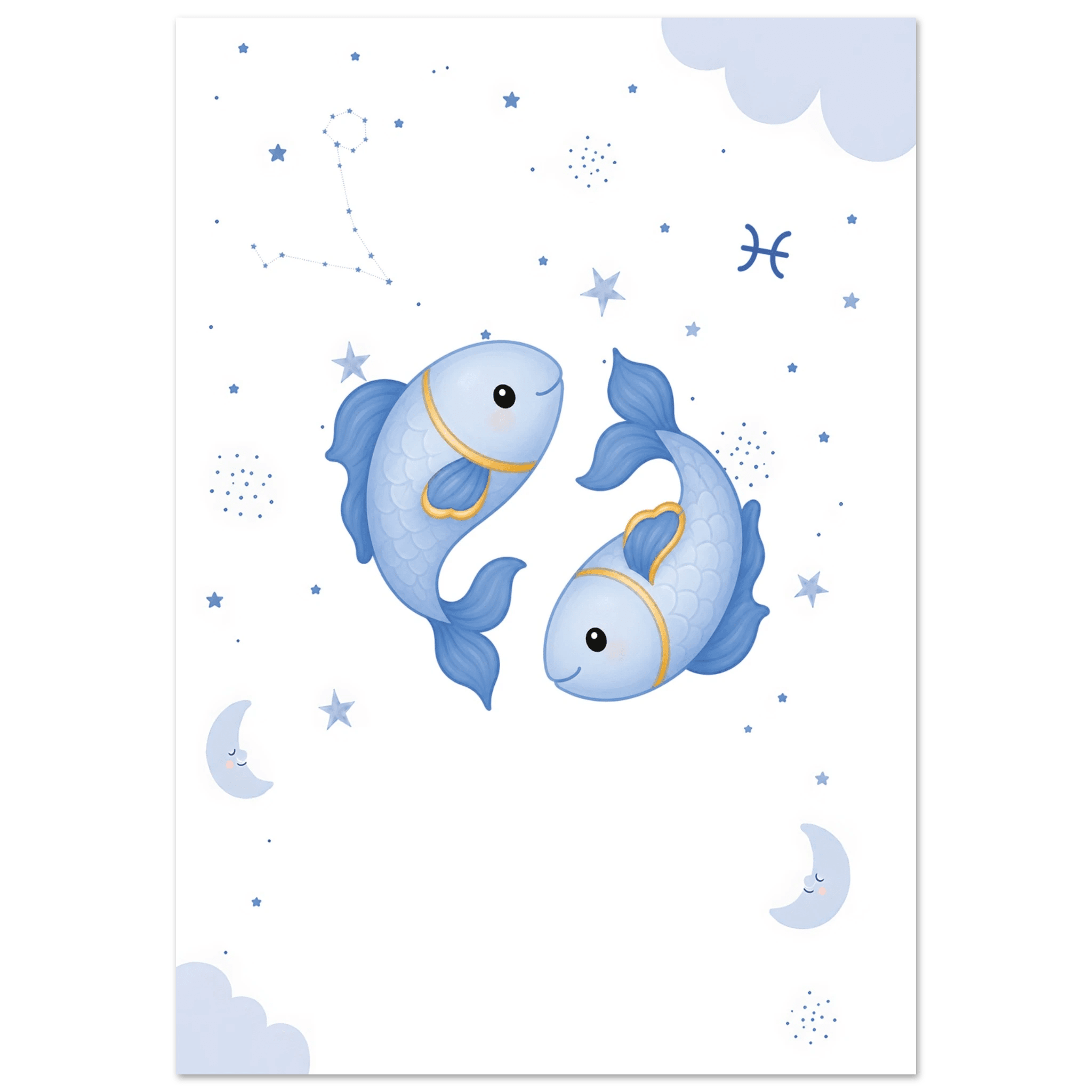 Sternzeichen Fische mit Namen poster