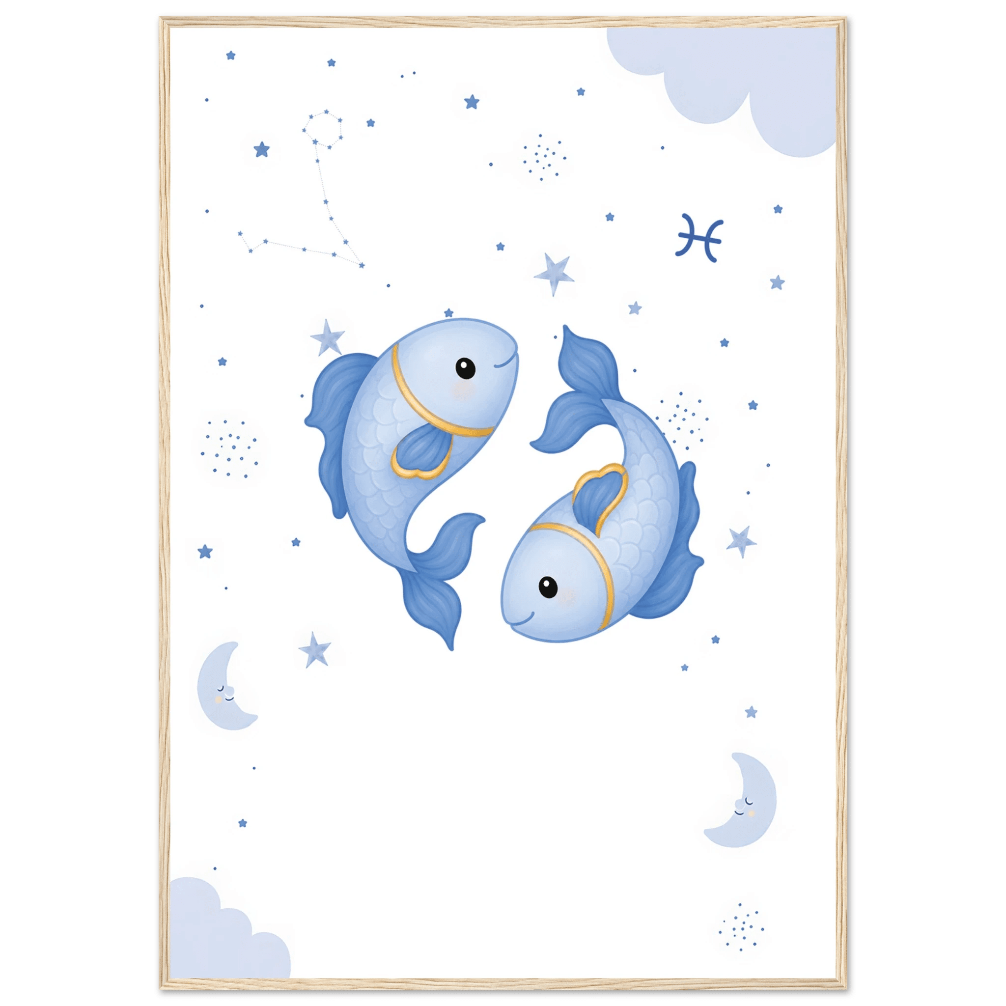 Sternzeichen Fische mit Namen poster