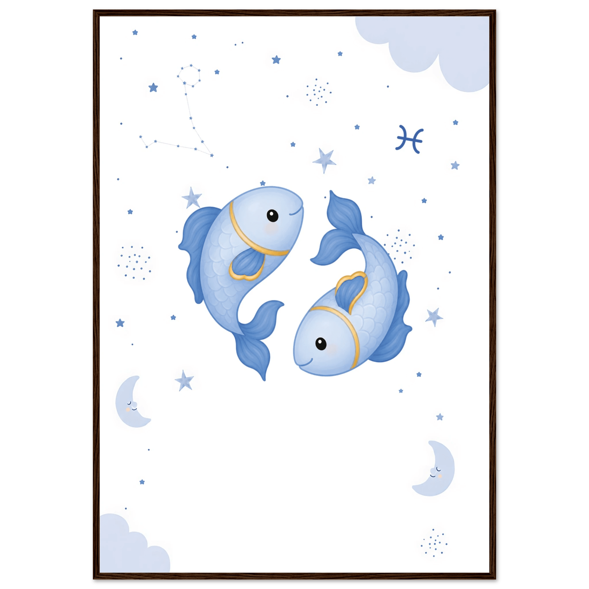 Sternzeichen Fische mit Namen poster