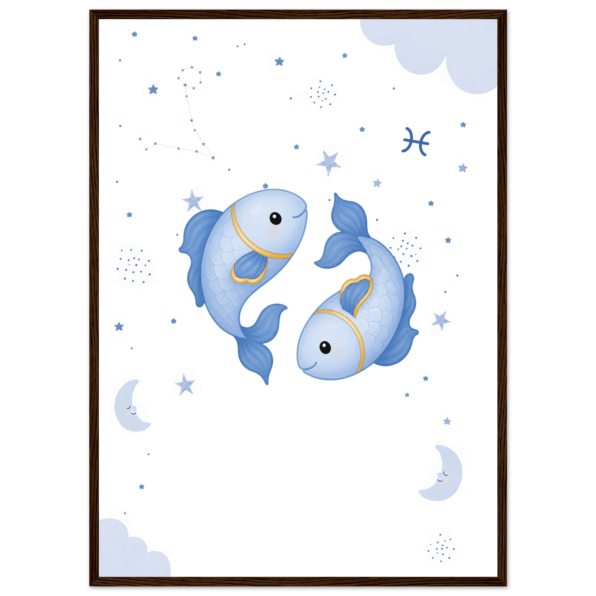 Sternzeichen Fische mit Namen poster