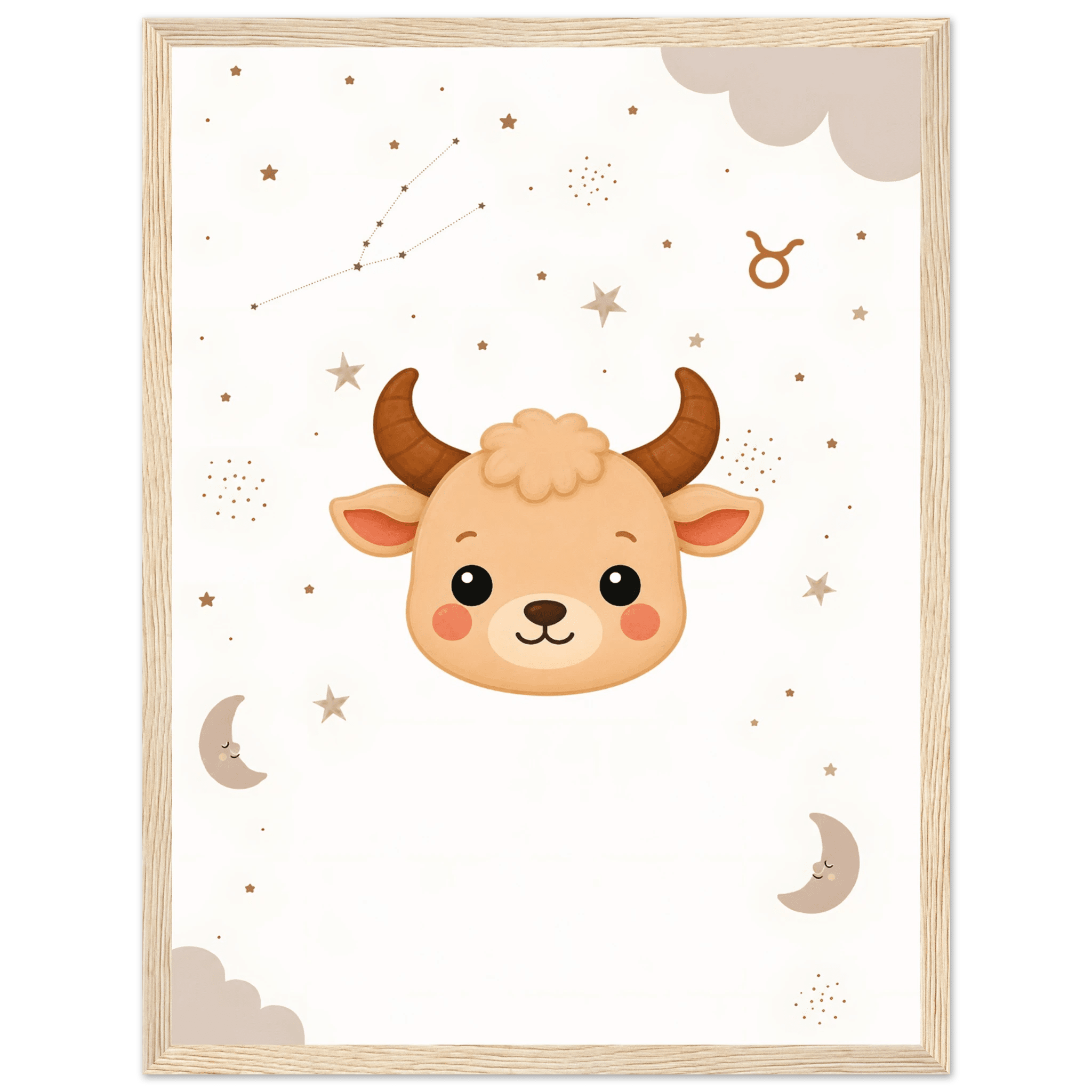 Sternzeichen Stier mit Namen poster