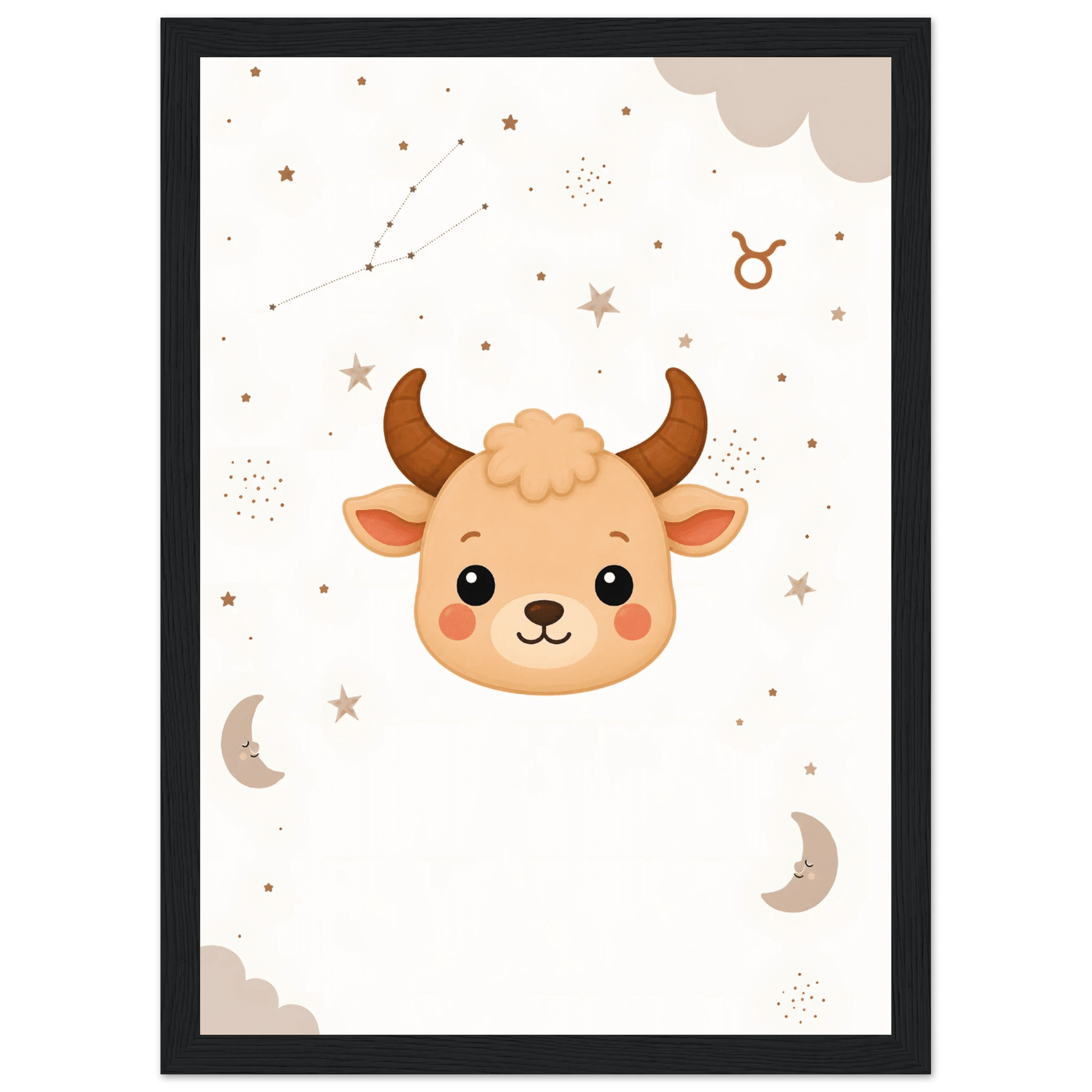 Sternzeichen Stier mit Namen poster