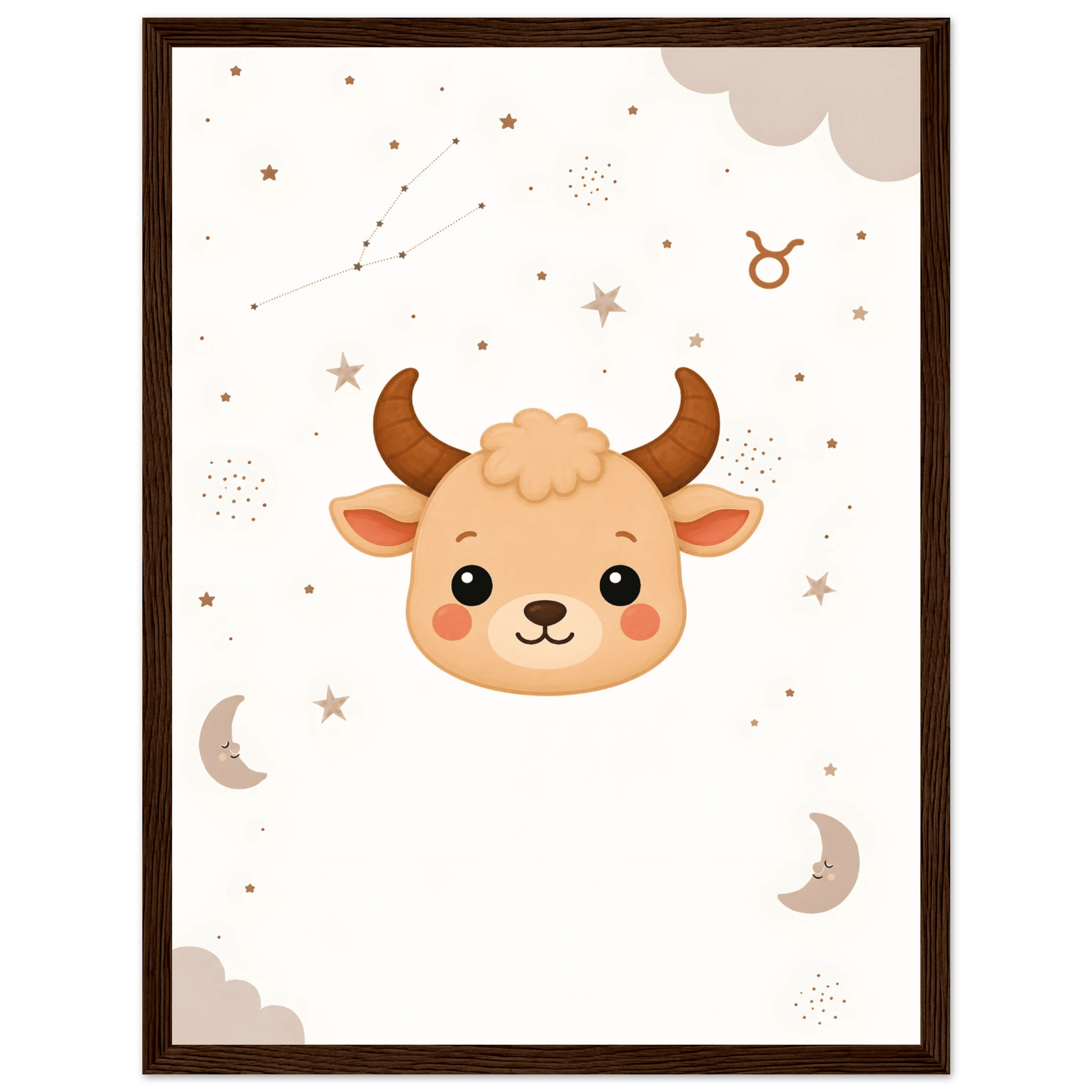 Sternzeichen Stier mit Namen poster