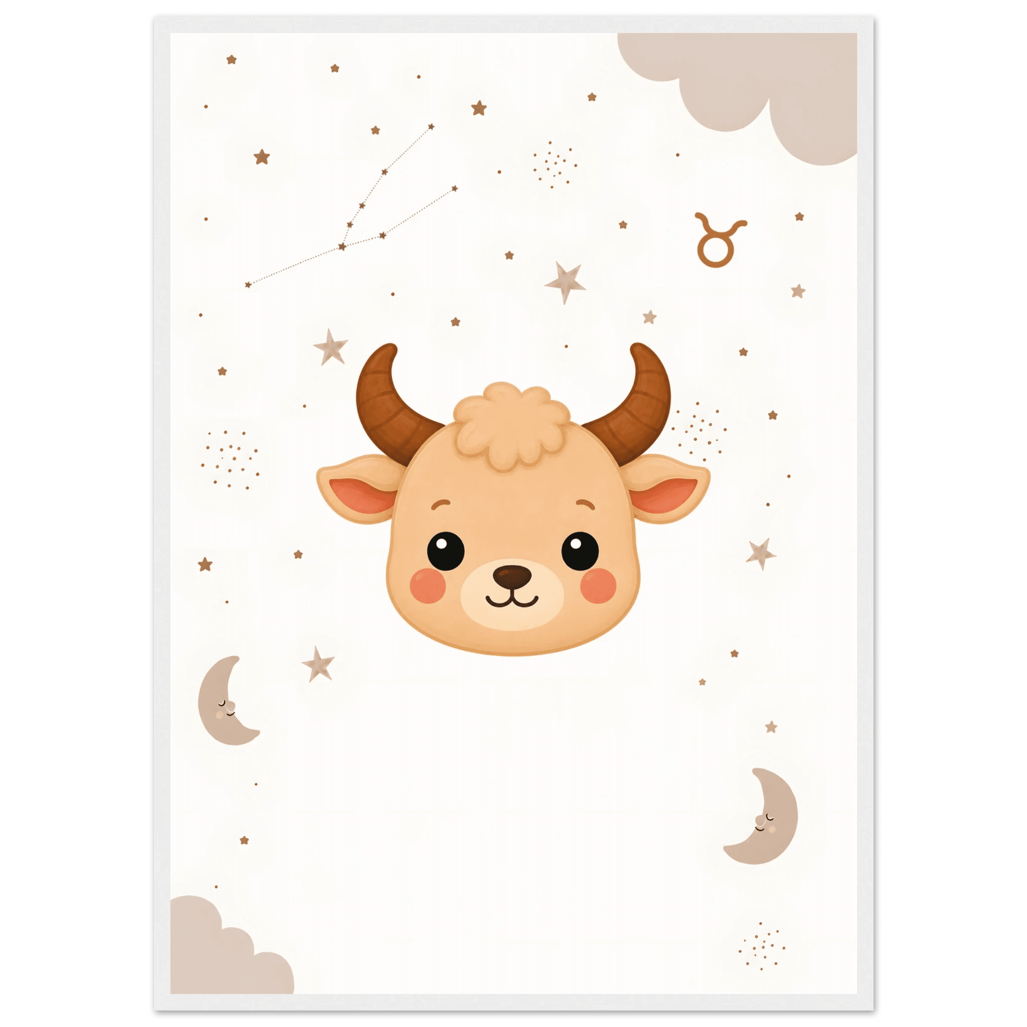 Sternzeichen Stier mit Namen poster