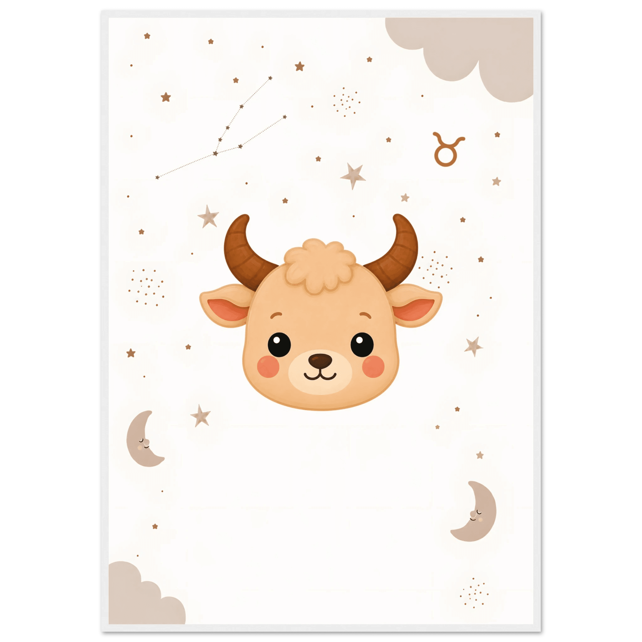 Sternzeichen Stier mit Namen poster