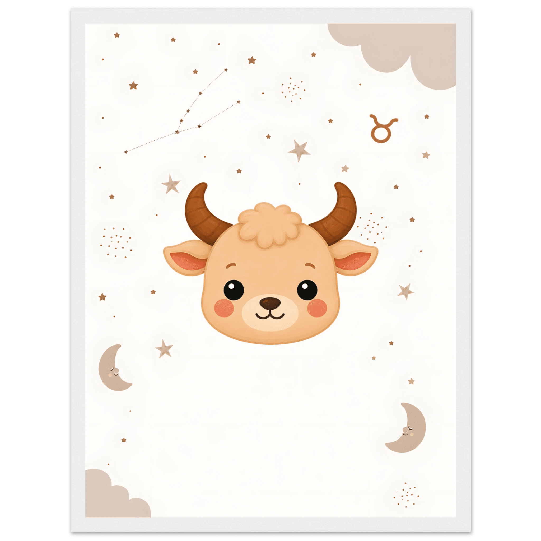 Sternzeichen Stier mit Namen poster
