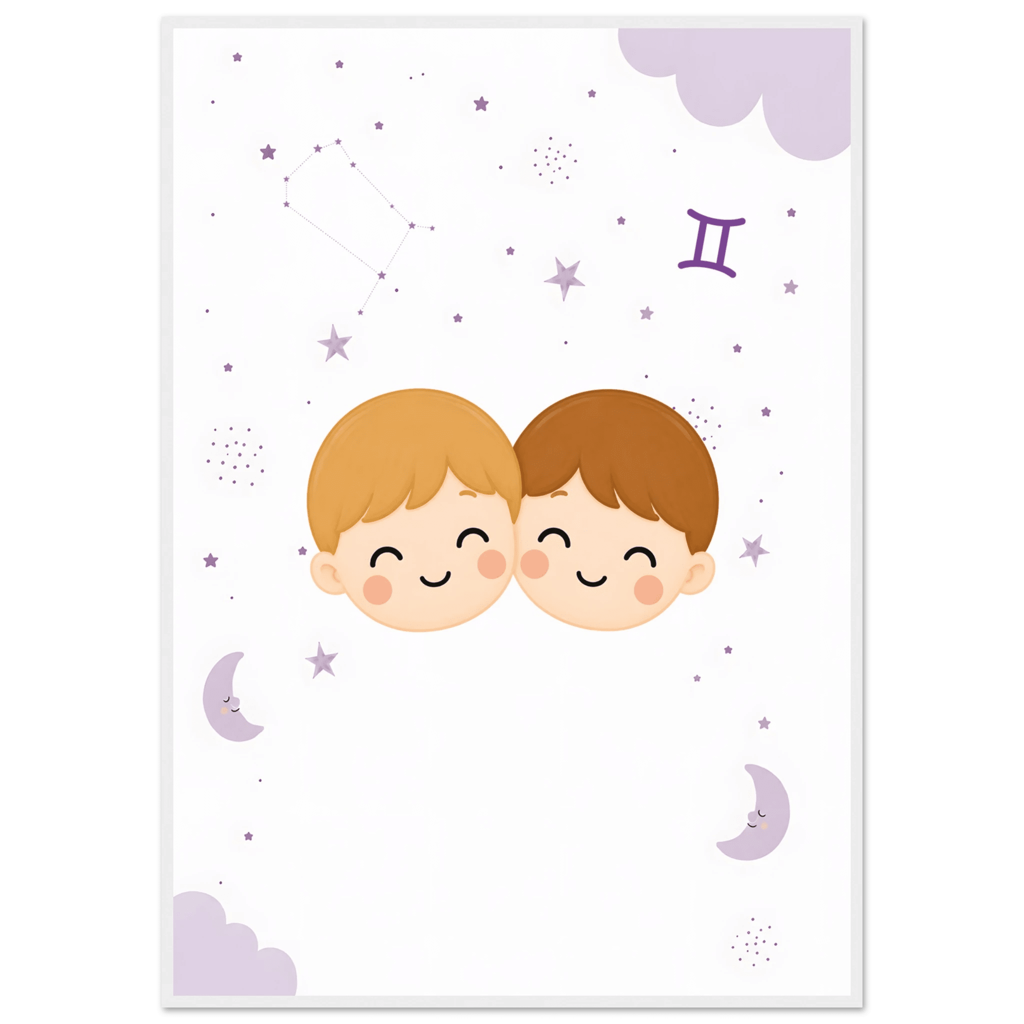 Sternzeichen Zwillinge mit Namen poster