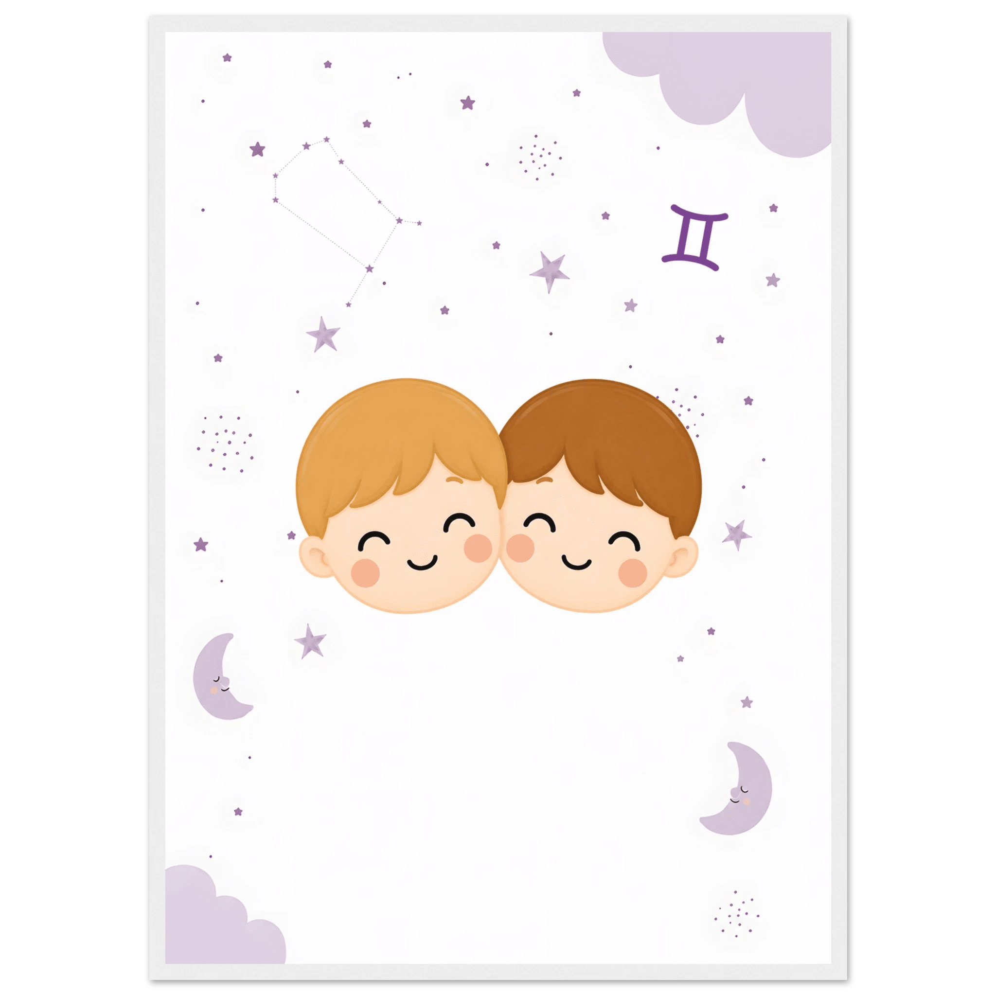 Sternzeichen Zwillinge mit Namen poster