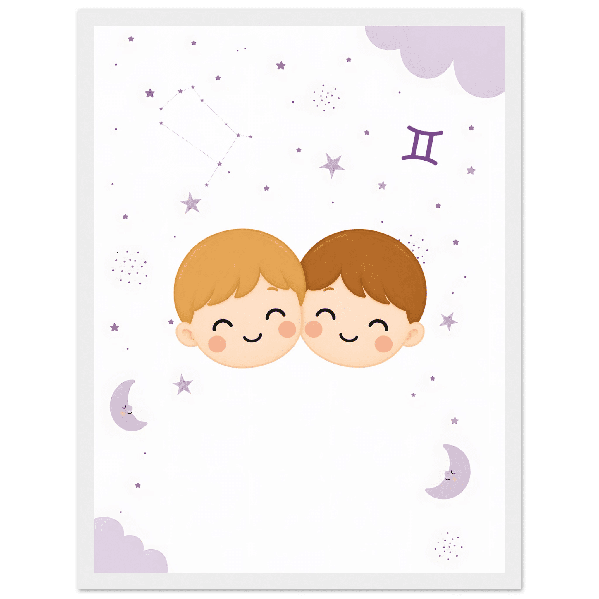 Sternzeichen Zwillinge mit Namen poster