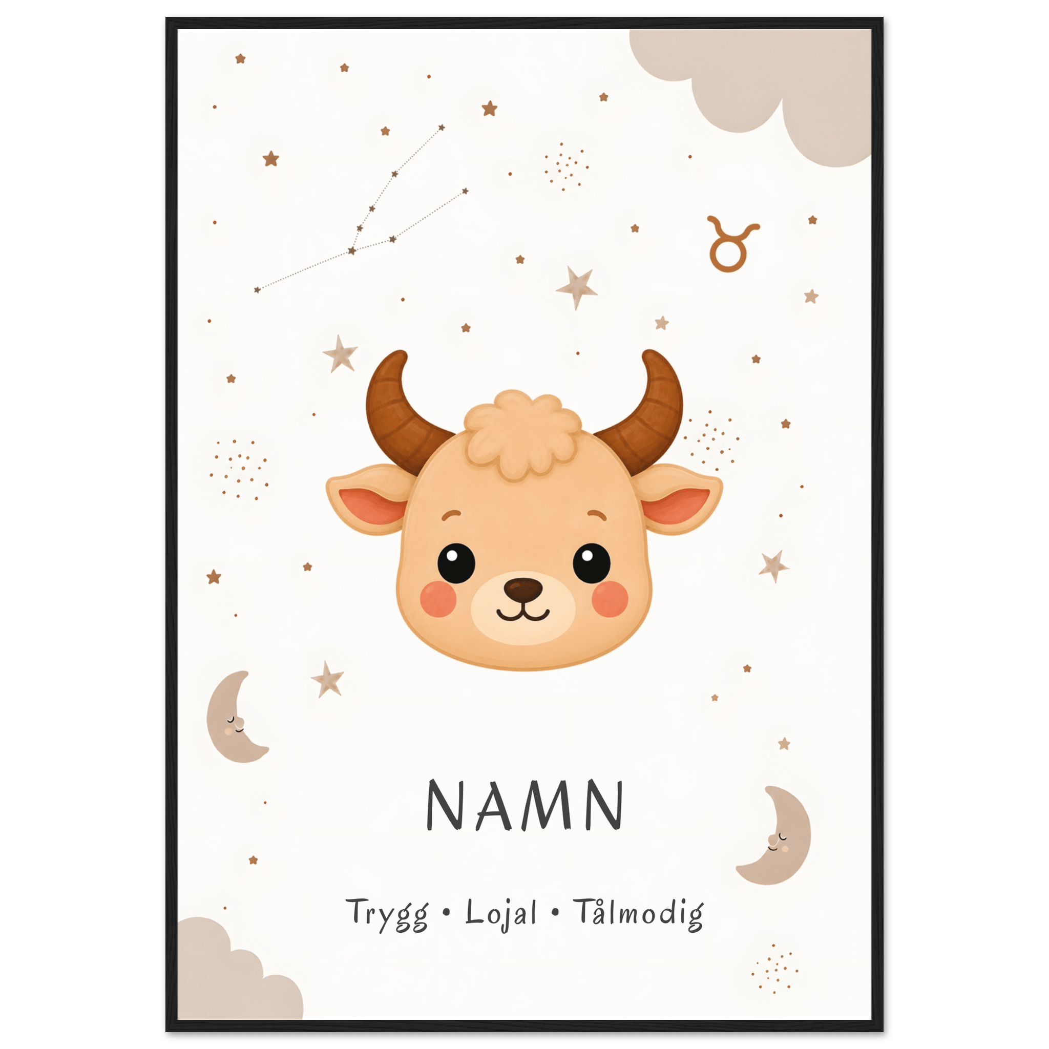 Stjärntecken oxen med namn poster