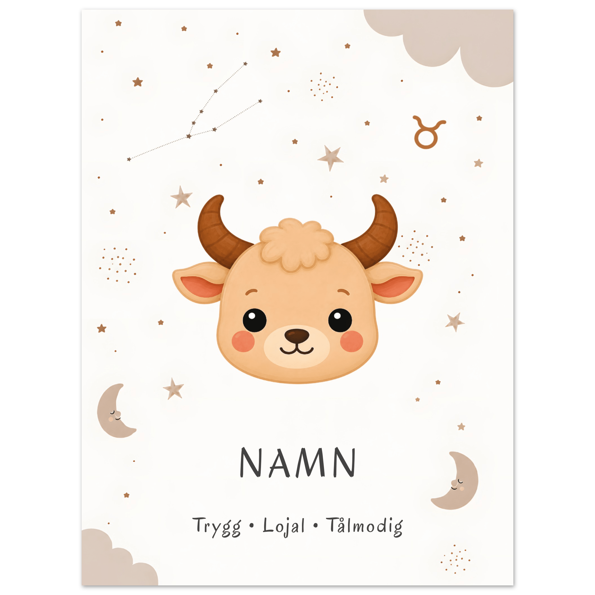 Stjärntecken oxen med namn poster