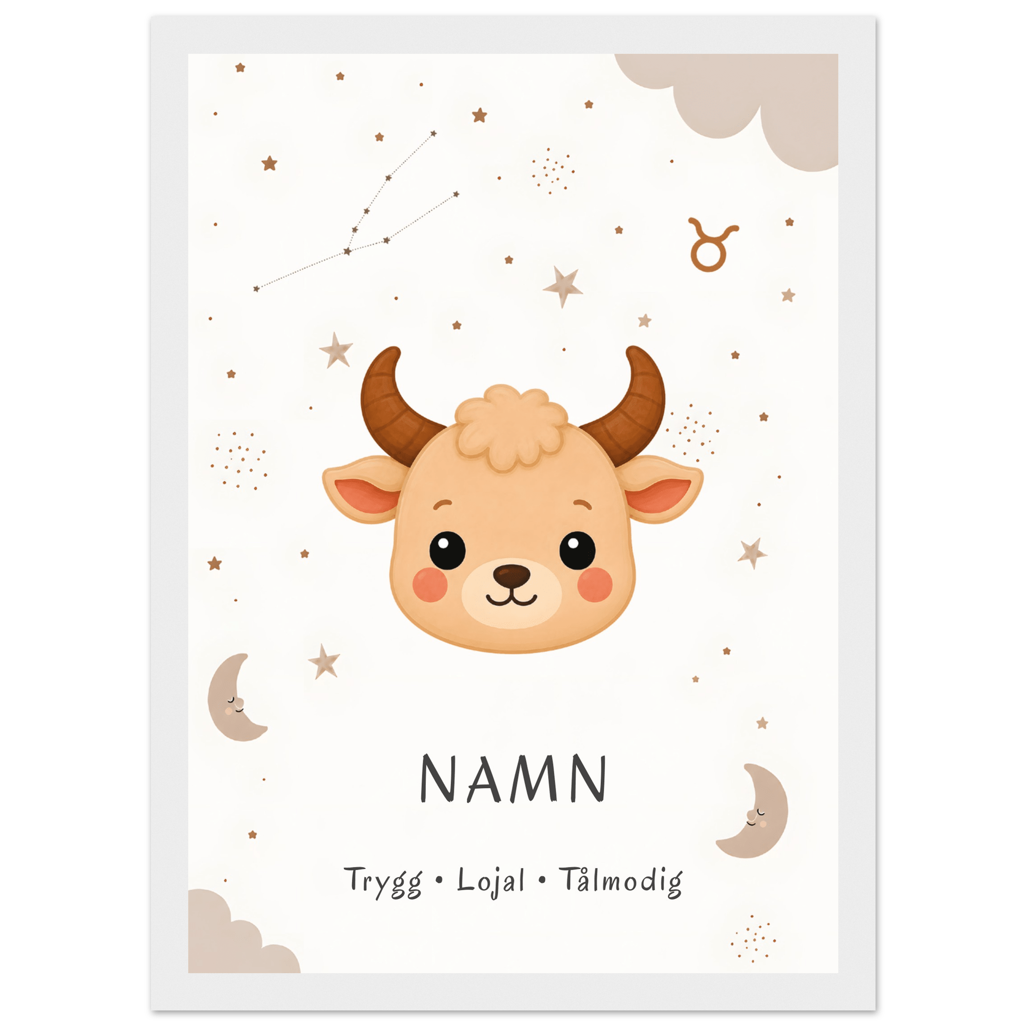 Stjärntecken oxen med namn poster