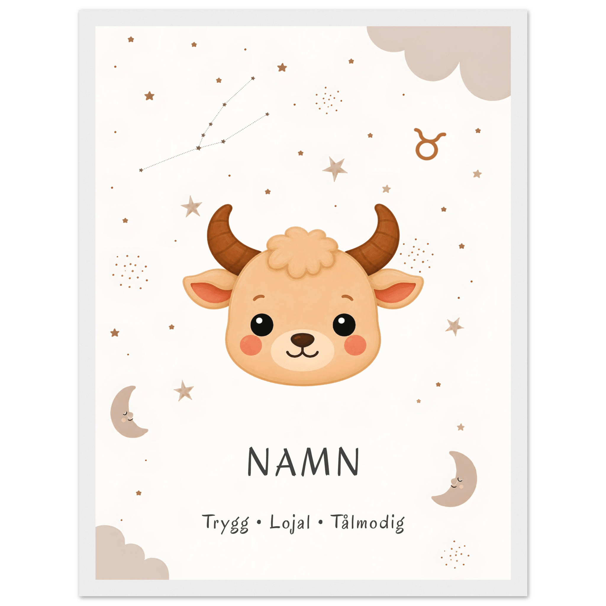 Stjärntecken oxen med namn poster