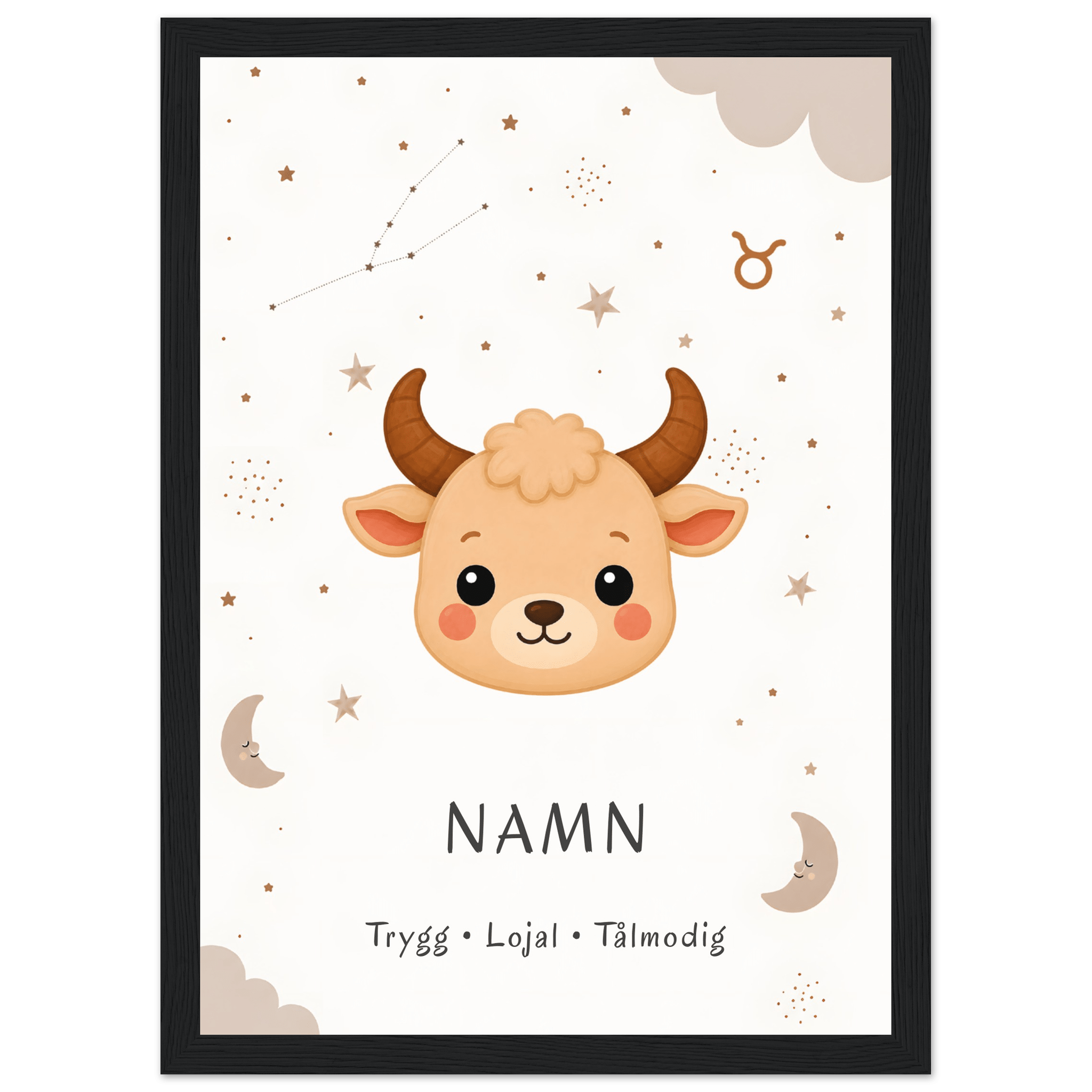 Stjärntecken oxen med namn poster