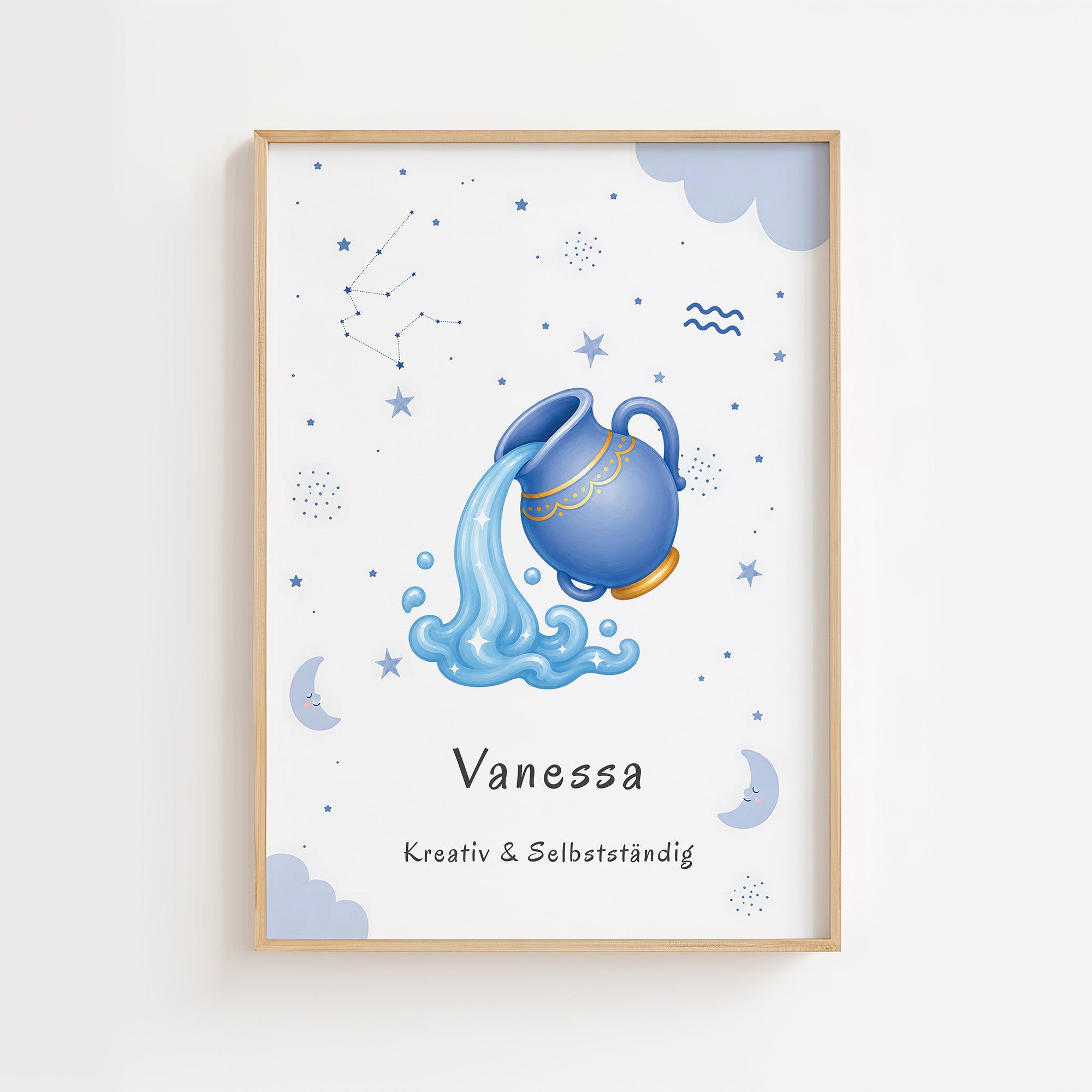 Sternzeichen Wassermann mit Namen